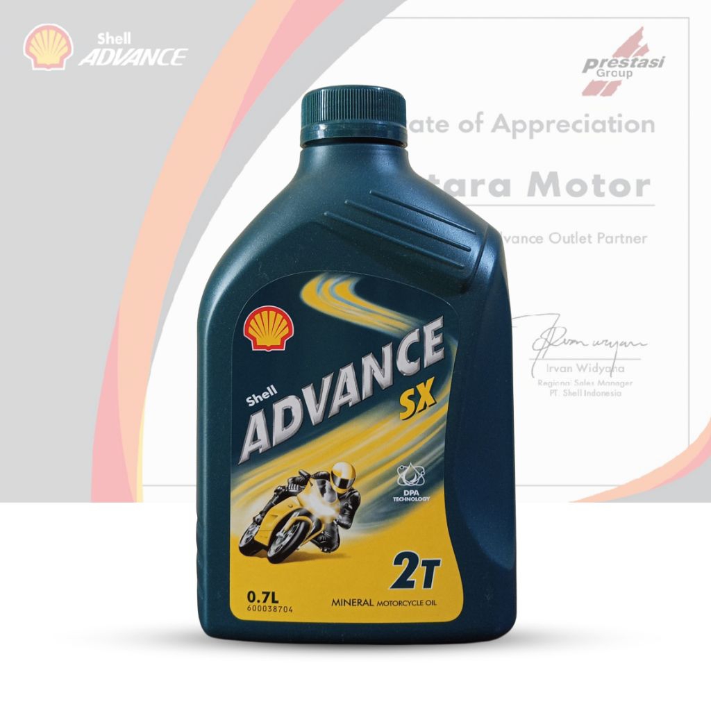 Oli Samping Shell Advance SX 2T Mineral 700ML / Oli Samping Shell 2Tak
