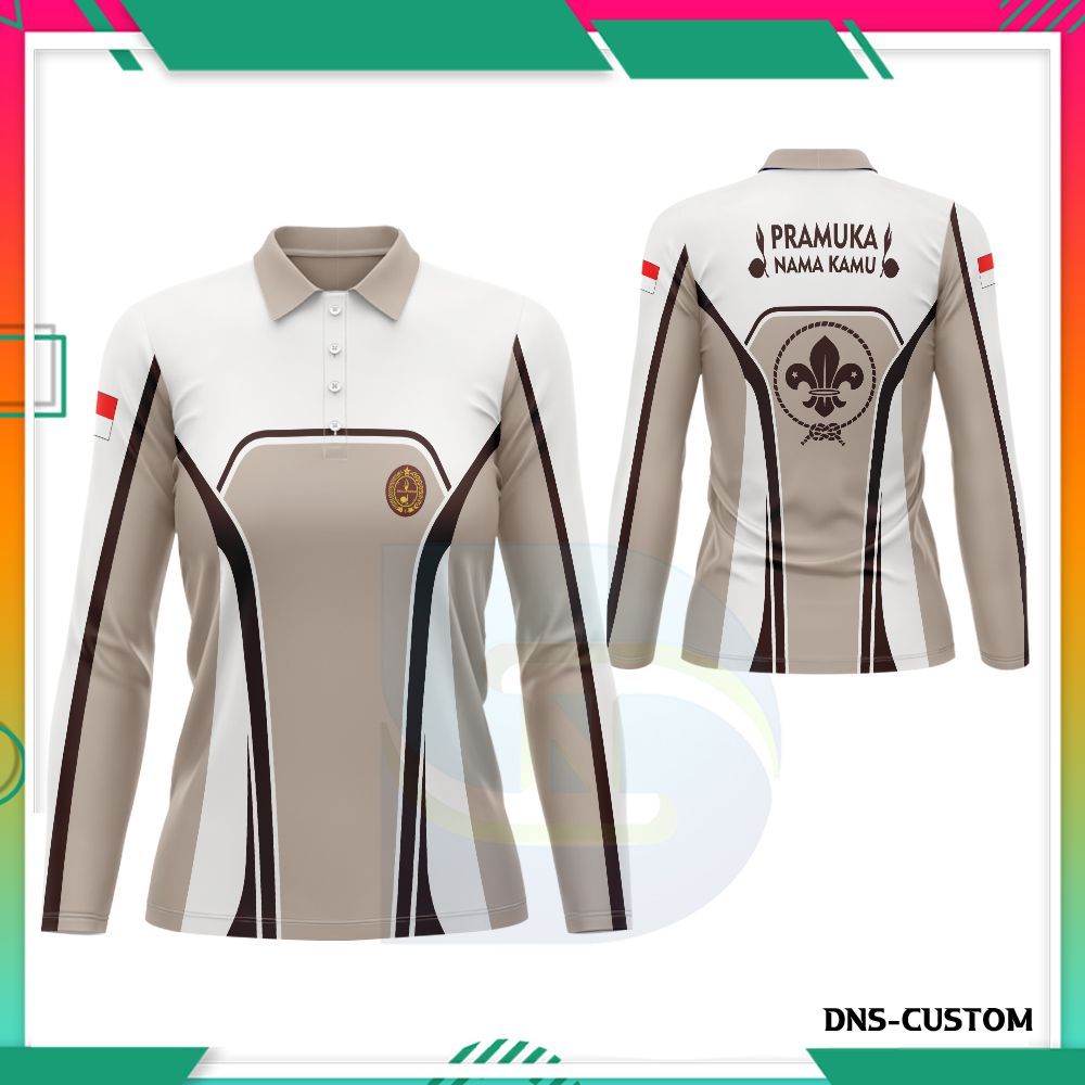 Baju Pramuka / Kaos Baju Jersey Pramuka Pembina Fullprint / Kaos Pramuka Custom