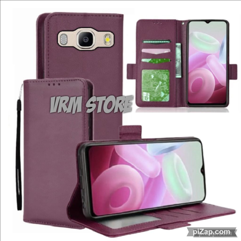 Case Dompet Hp Samsung J5 2016 (J510) Case Dompet Casing Hp Flip Kulit Case Wallet Leather Cover