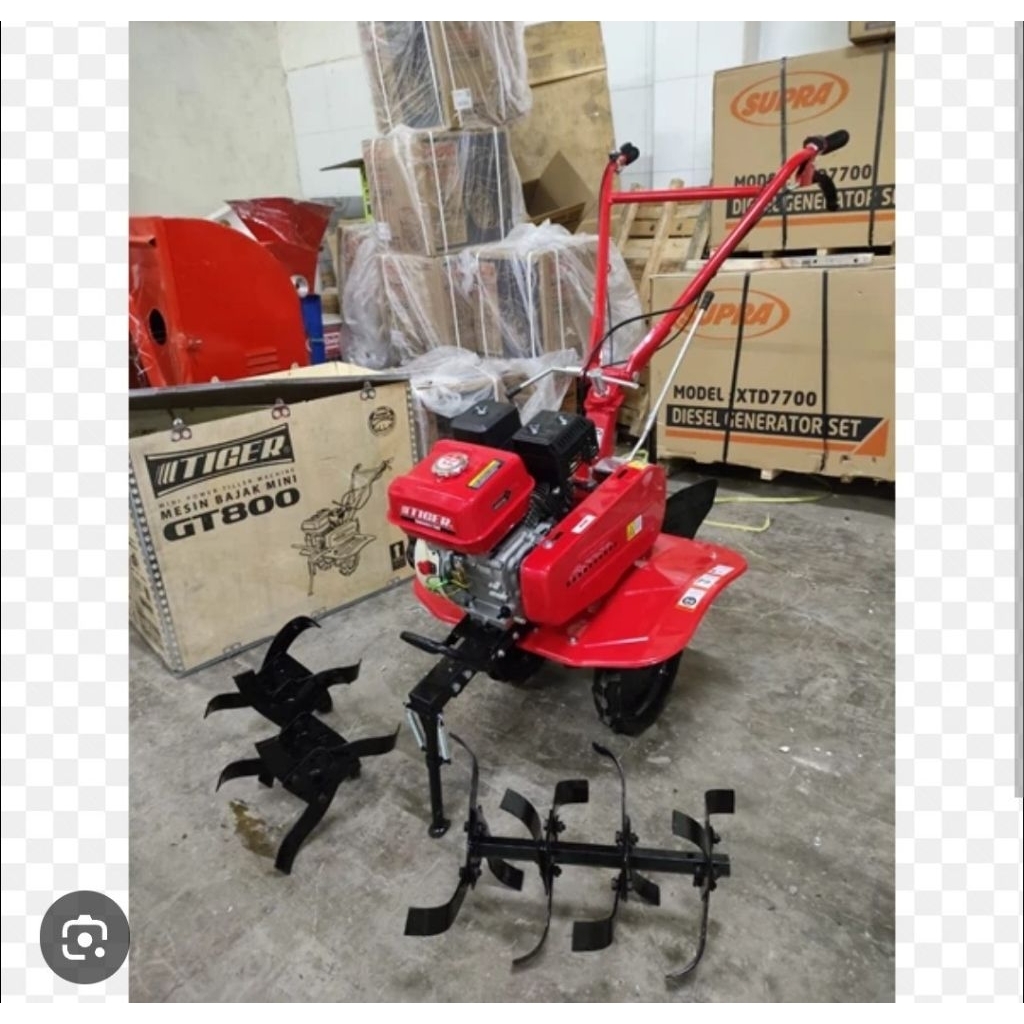 ￼TIGER MESIN TRAKTOR LADANG KERING  / MINI TILLER GT800 TIGER Mesin Traktor Mini Cultivator TIGER GT