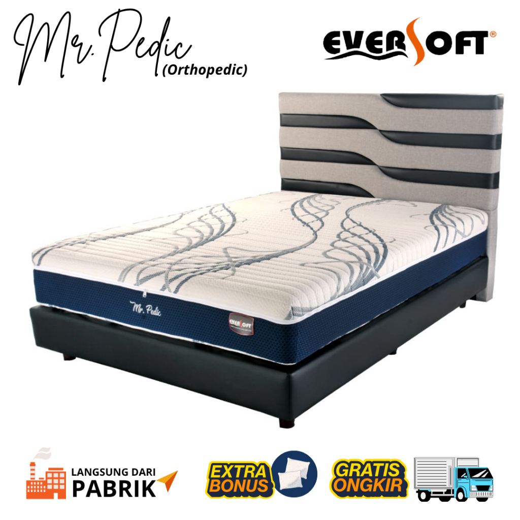 Kasur Springbed Eversoft Mr Pedic Orthopedic – Dukungan Sempurna untuk Tulang Belakang