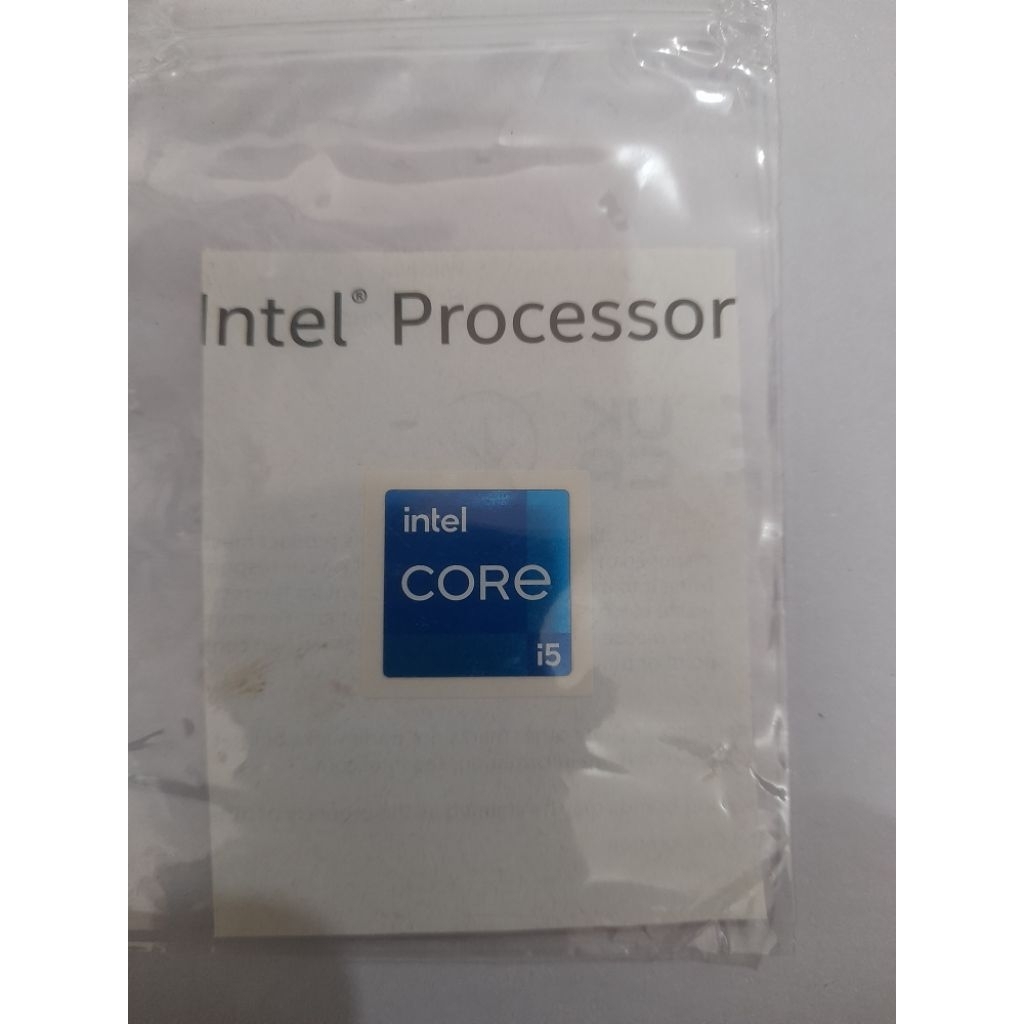 stiker prosesor i5