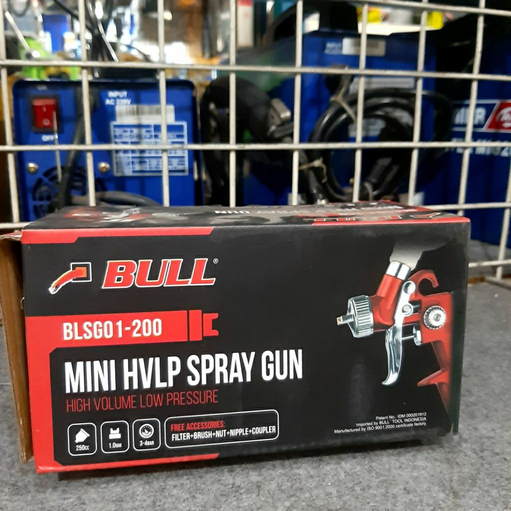 BULL SPRAY GUN MINI HVLP