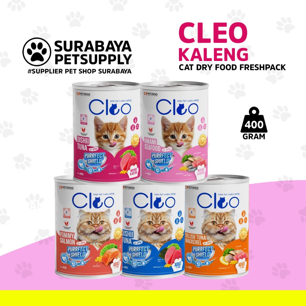 Cleo Kaleng Adult Tuna Mackerel - Cleo Kaleng Adult Salmon - Cleo Kaleng Adult Tuna - Cleo Kaleng Ad