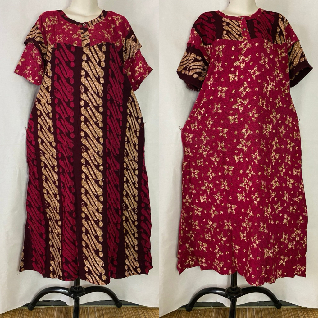 Daster Payung Batik Cap Afika Pekalongan || Daster Payung Standar Afika