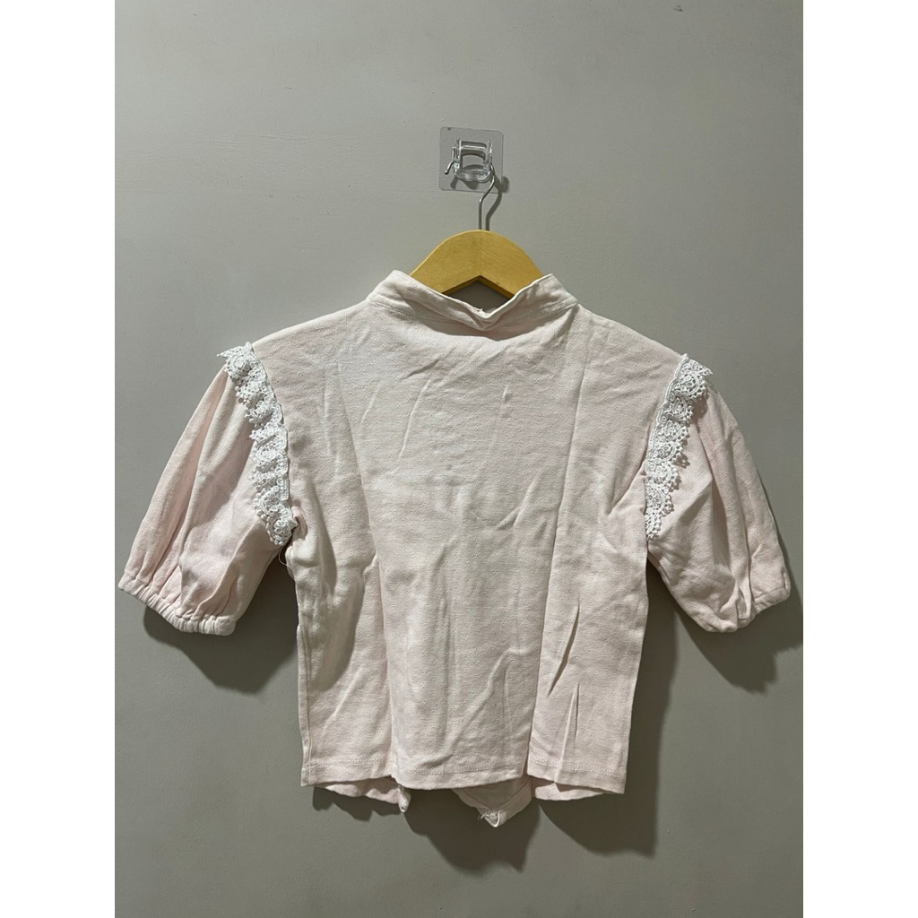 PRELOVED CROP TOP AESTHETE YOUR LIFE