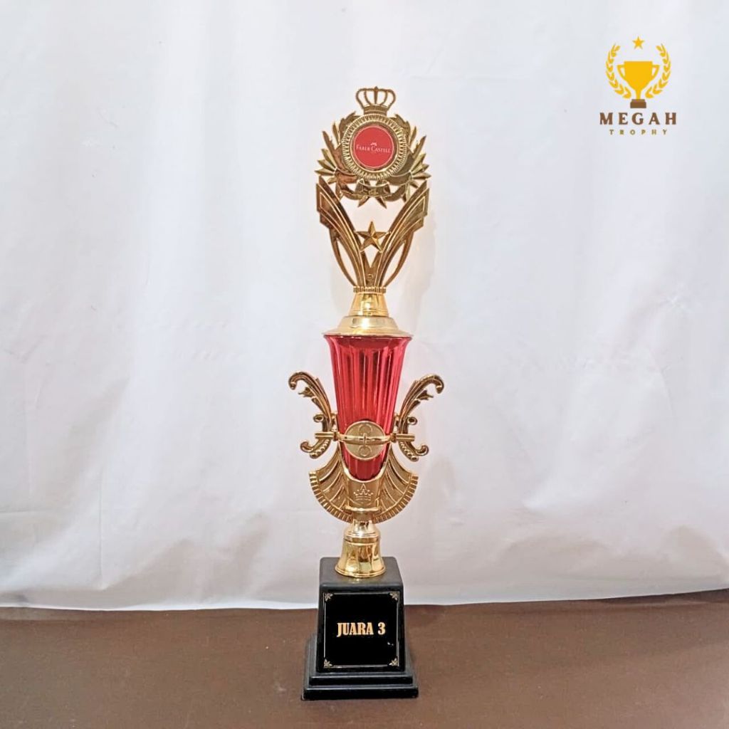 PIALA SATUAN CK IMPORT MEKROK KUPU 207 | PIALA SATUAN LOMBA BADMINTON