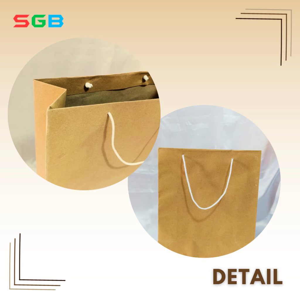 (CUSTOM FULL WARNA) Paper Bag Mini ALL SIZE / Paper Bag Kado Packing Parfume, Aksesoris Papper Bag