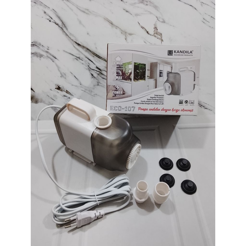 MESIN POMPA AQUARIUM DAN KOLAM IKAN // KANDILA ECO 107