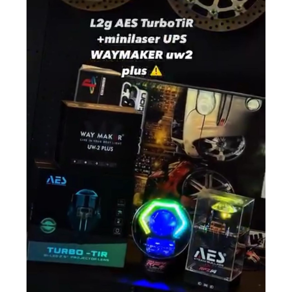 preorder Batok L2g biled AES TurboTir v2 UPS Waymaker UW2 plus