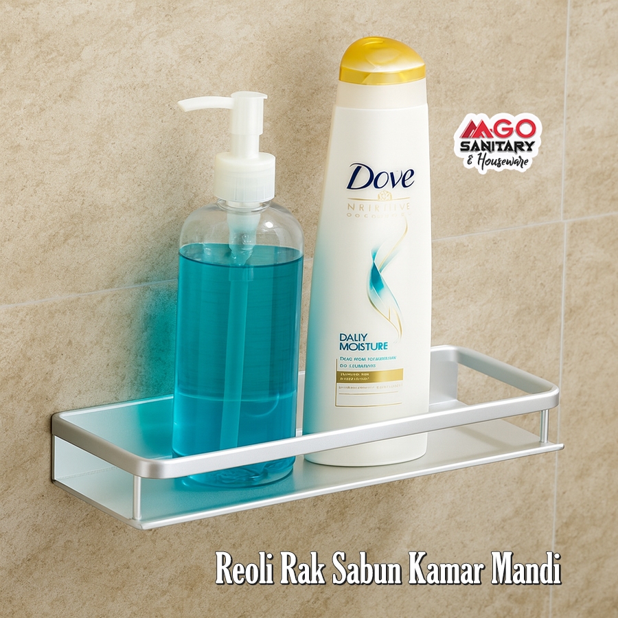 REOLI SOAP SHELF / REOLI RAK SHAMPO SABUN KAMAR MANDI/RAK SERBAGUNA/RAK DAPUR/RAK SUDUT