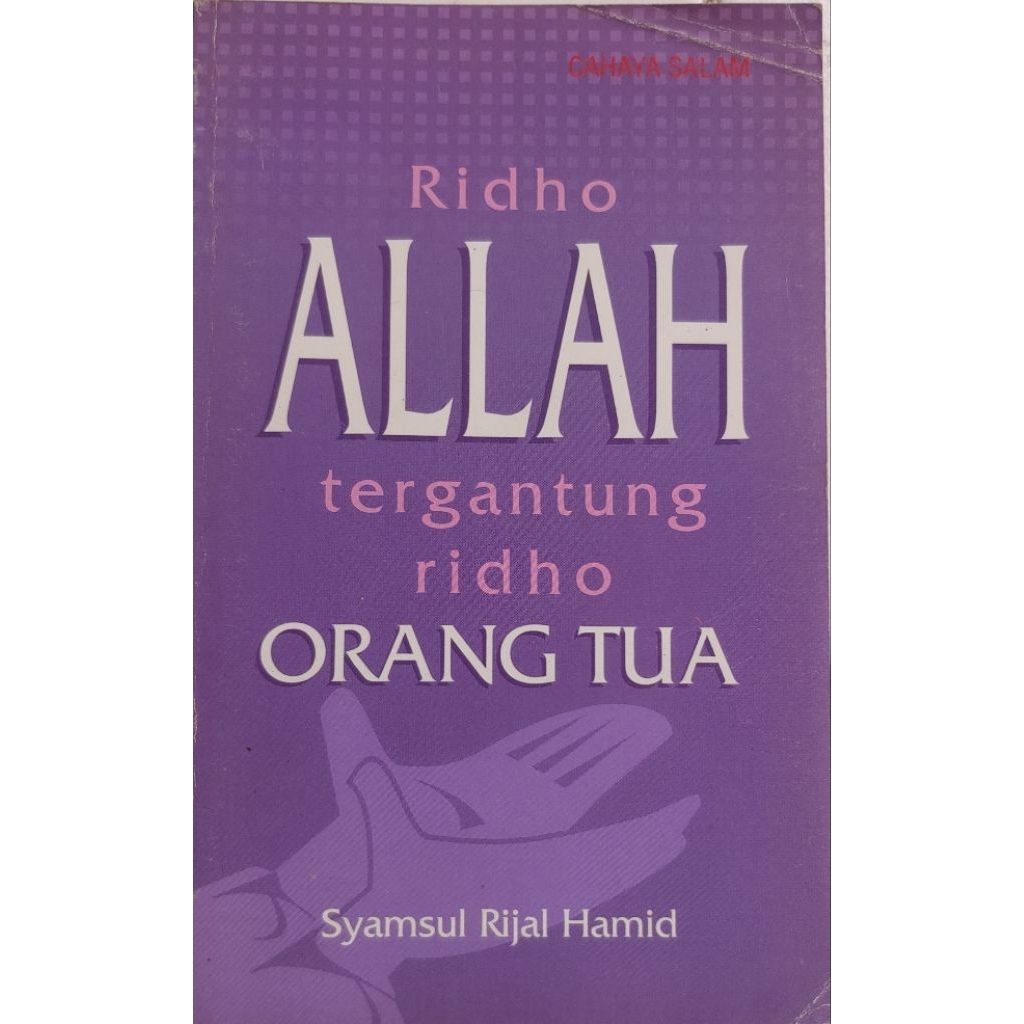 BUKU RIDHO ALLAH TERGANTUNG RIDHO ORANG TUA BEKAS ORIGINAL