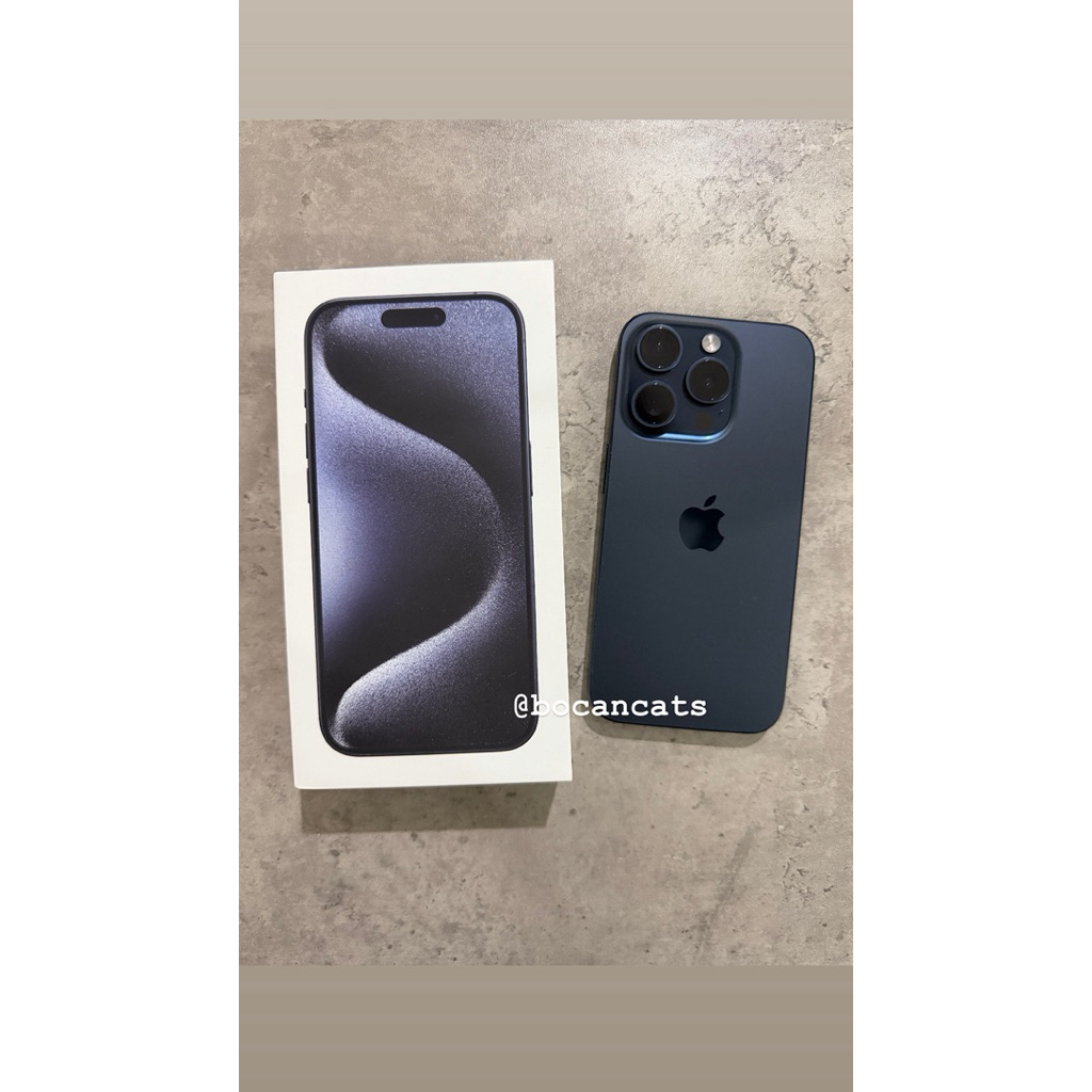 IPHONE 15 pro 128gb DIGIMAP second mulus fullset