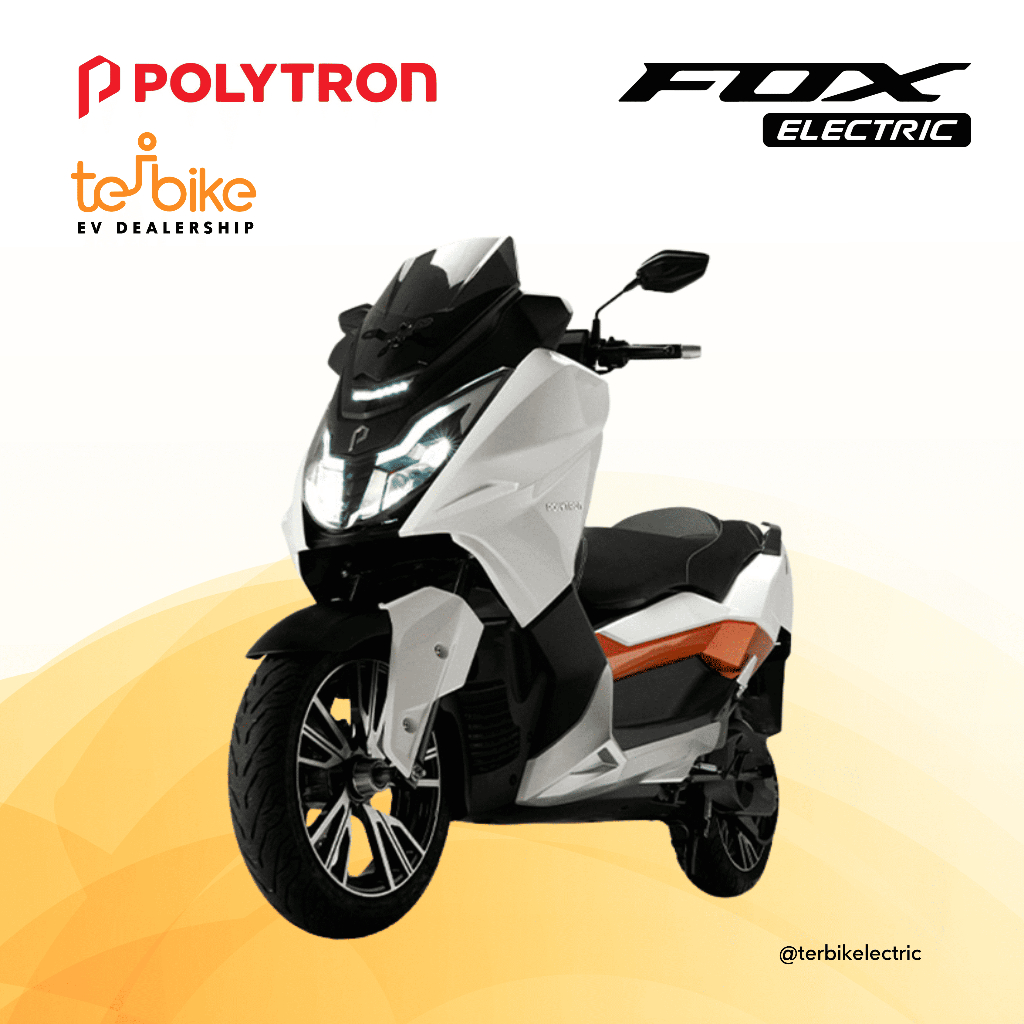 Polytron Fox 500 Sepeda Motor Listrik - OTR Jabodetabek & Banten