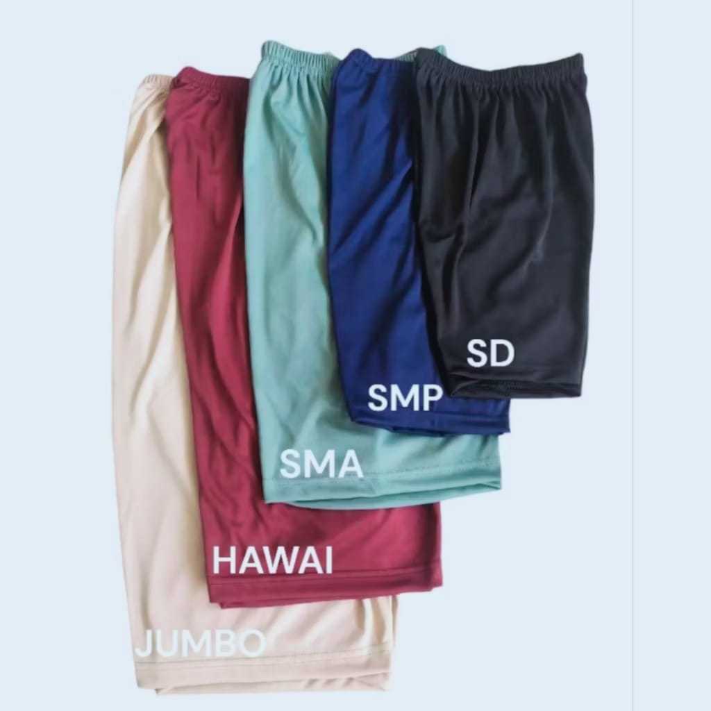 Short Pendek Wanita Celana Shot Anak Sd Smp Sma Hawai Jumbo