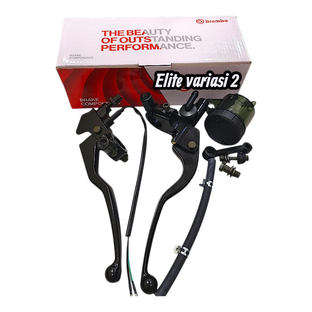 Master Rem Tabung Pisah Bigsmoke + Handle Rem Kopling | Universal Motor Sport & Matic