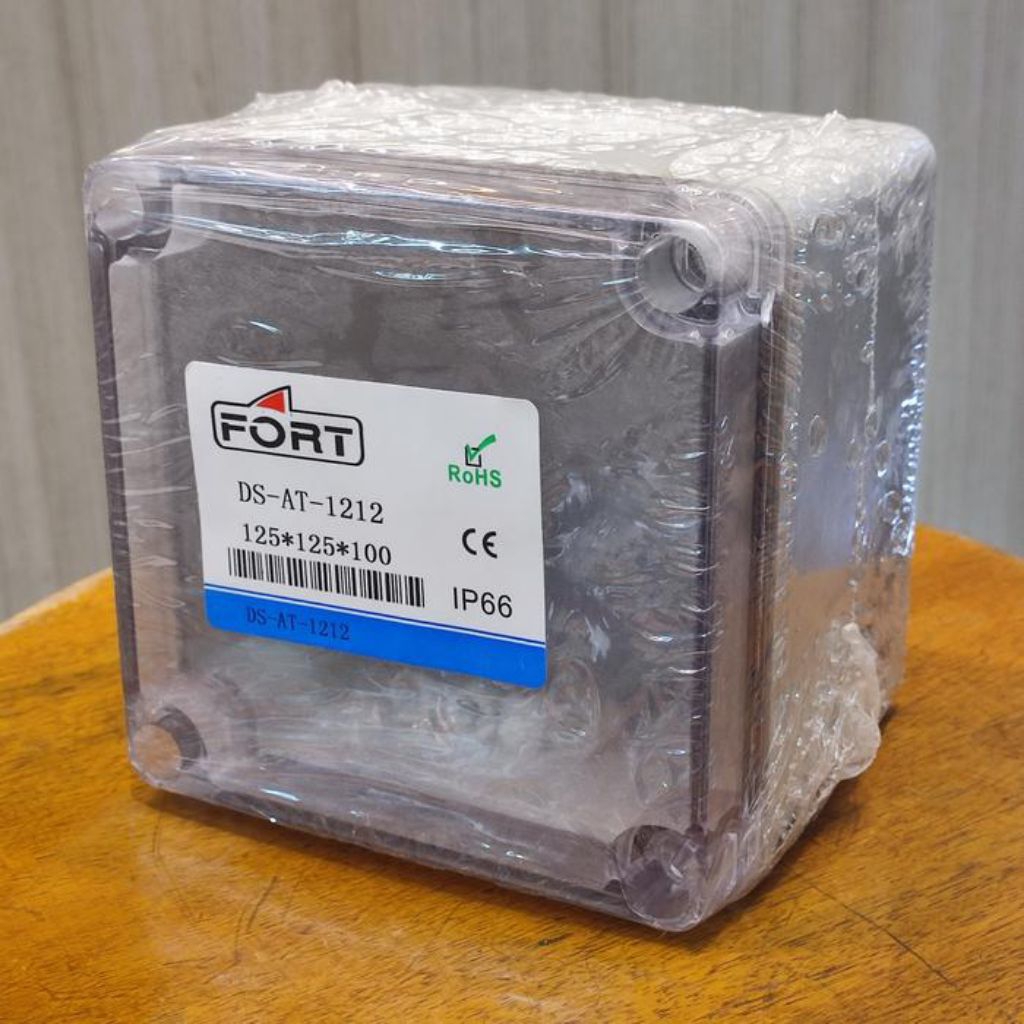 FORT JUNCTION BOX TRANSPARAN ABS IP66 DS AT 1212