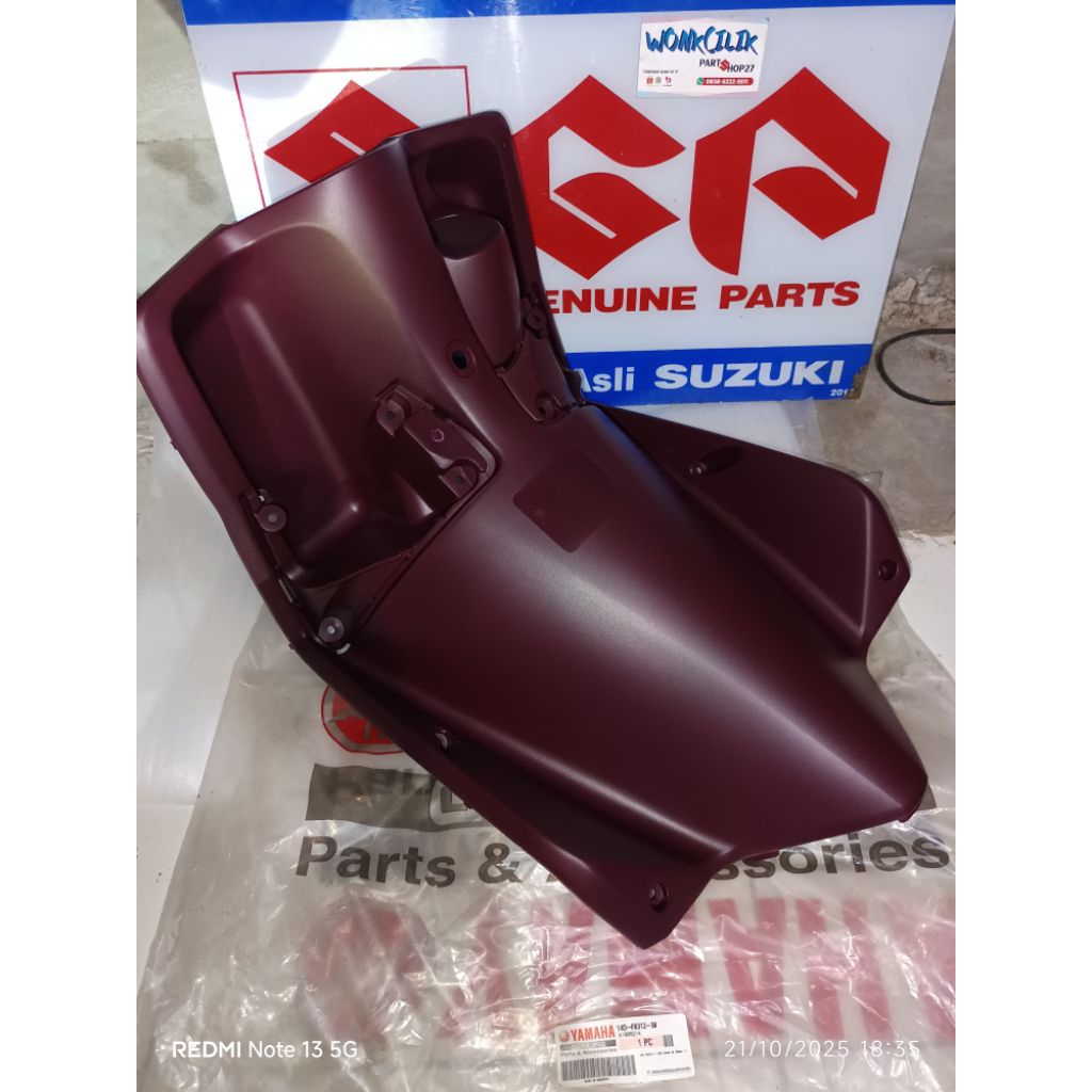 legshield dek kunci mio soul karbu merah maroon [ 14D-F8312-30