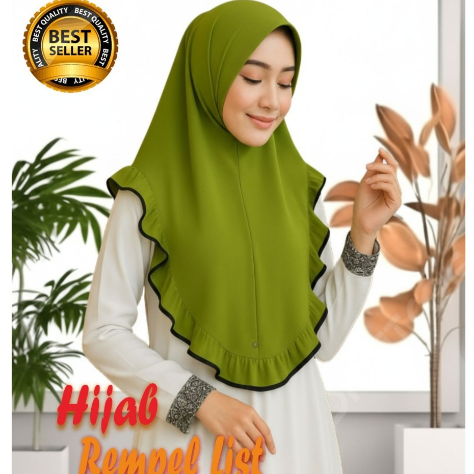 Hijab Instan Devana Jersey Jilbab Instant Lengan Panjang Saku Tangan Kerudung Khimar Syari jumbo.