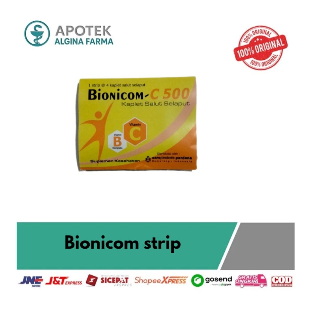 vitamin Bionicom C 500 strip