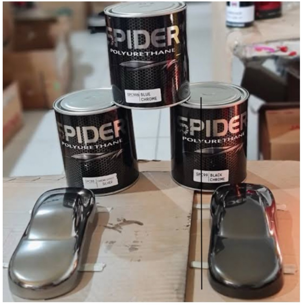 Cat Spider pu Spc 99 black chrome