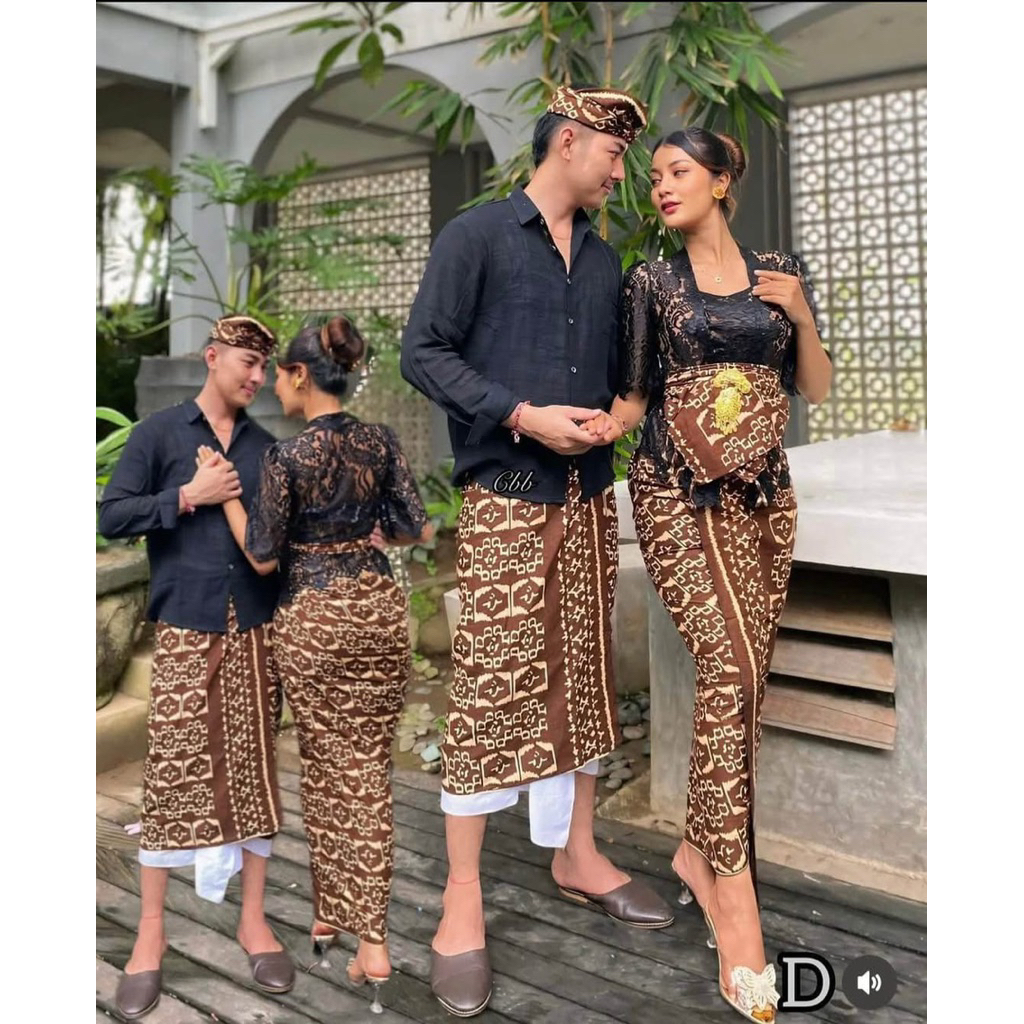 Kamen set couple batik