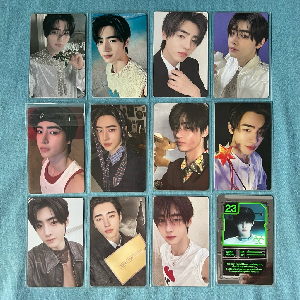 [READY STOCK] FREE PC OFFICIAL PHOTOCARD SUNGHOON ENHYPEN OFFICIAL PC ENHYPEN OFFICIAL