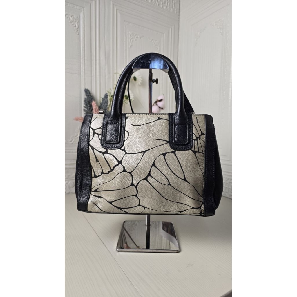 Preloved Authentic Bampo Top Handle Bag