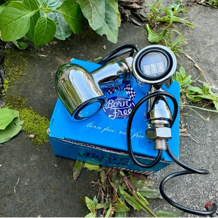 Lampu Reting Riting Sein KAPSUL LED Gagang Pendek Custom by BORN FREE