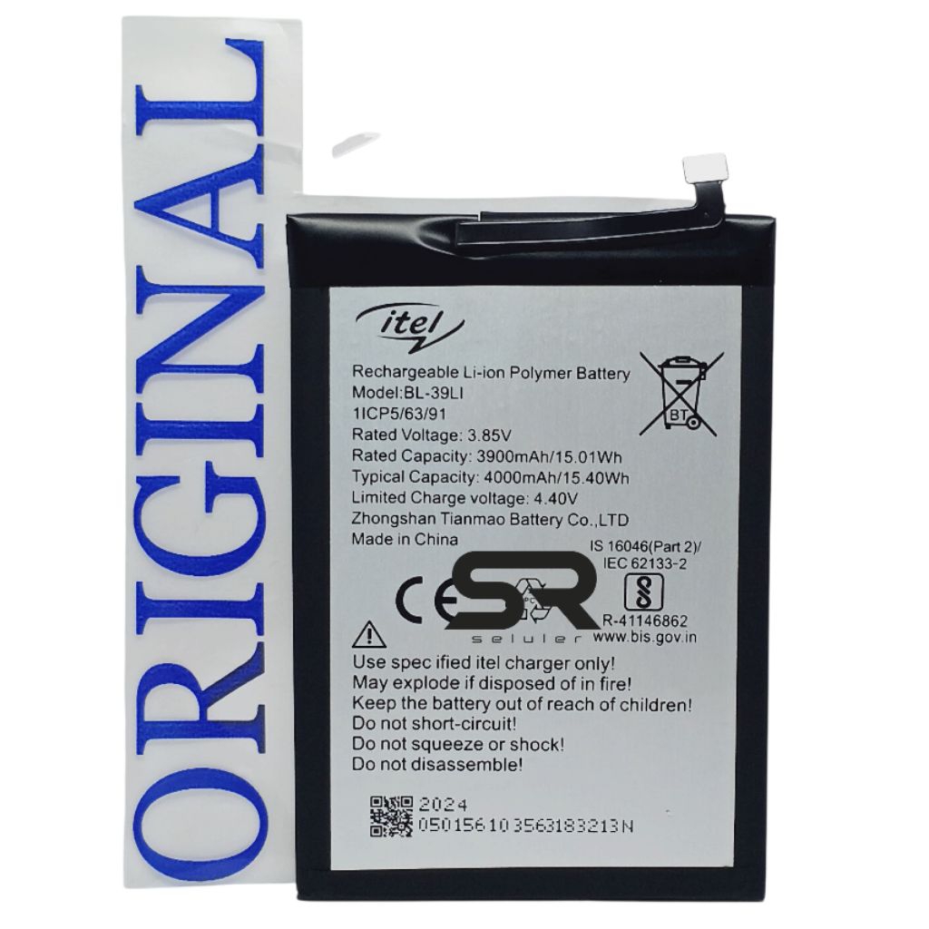 BATRAI BATRE ITEL VISION 2 BL-39LI ORIGINAL