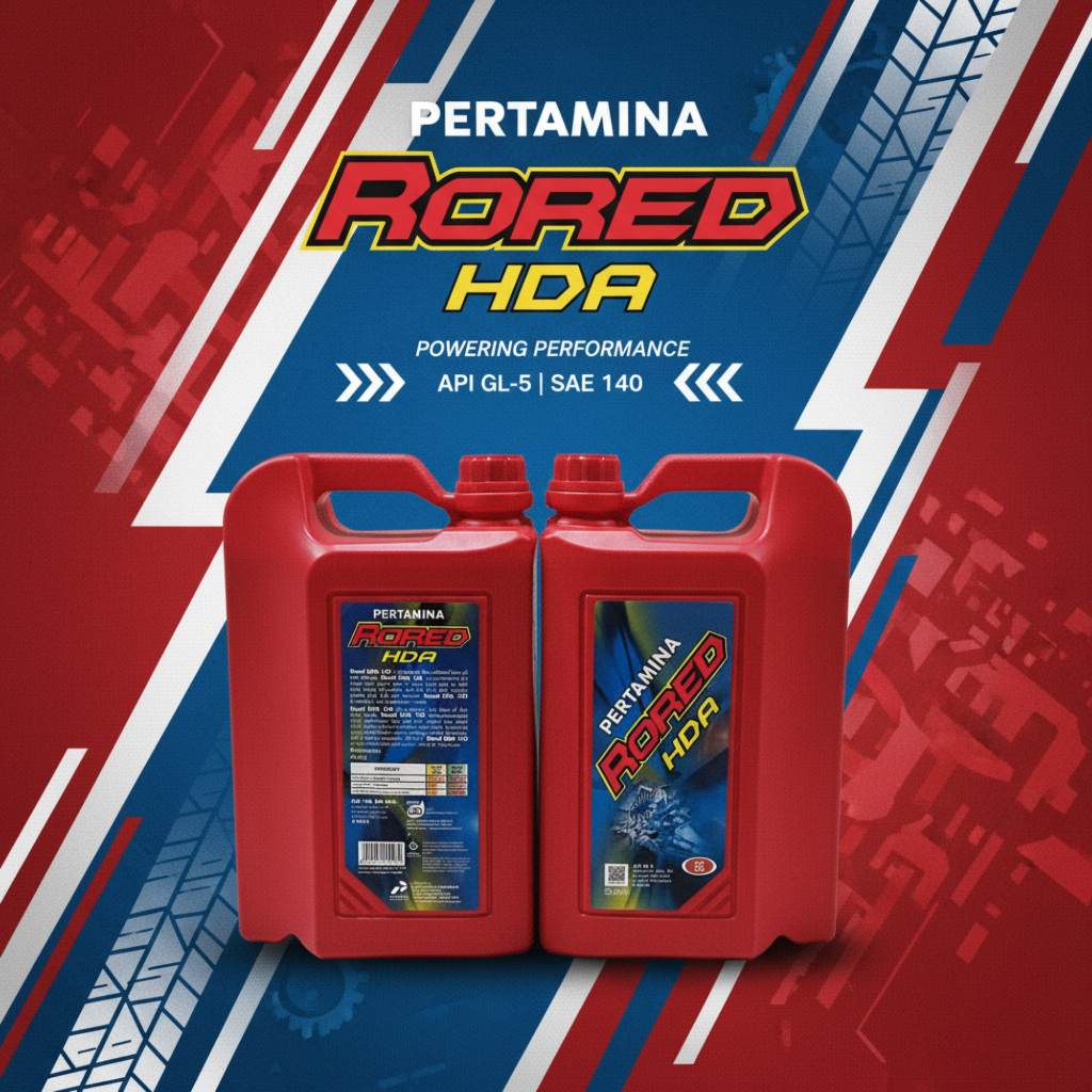 OLI  RORED PERTAMINA   HDA   SAE140     5L