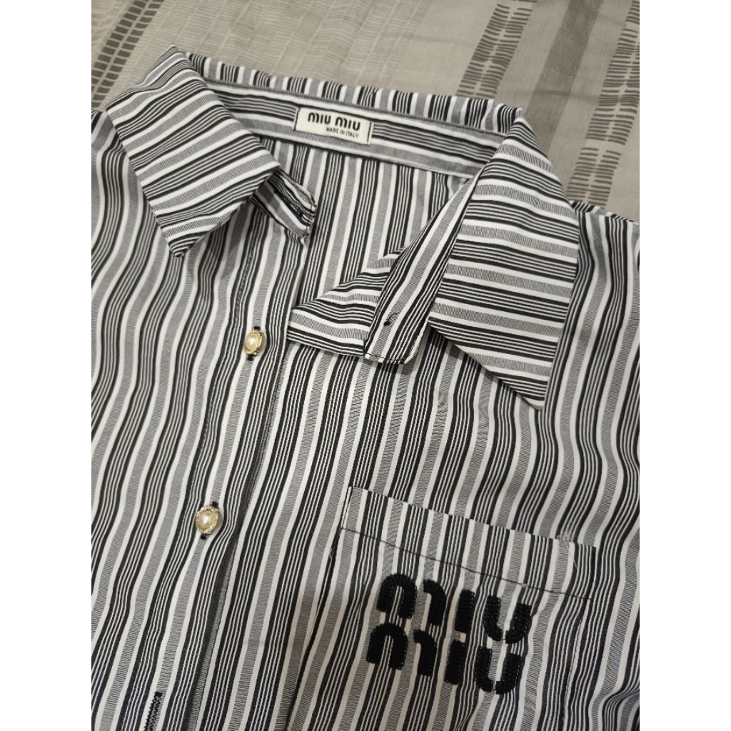 preloved kemeja baru miu miu