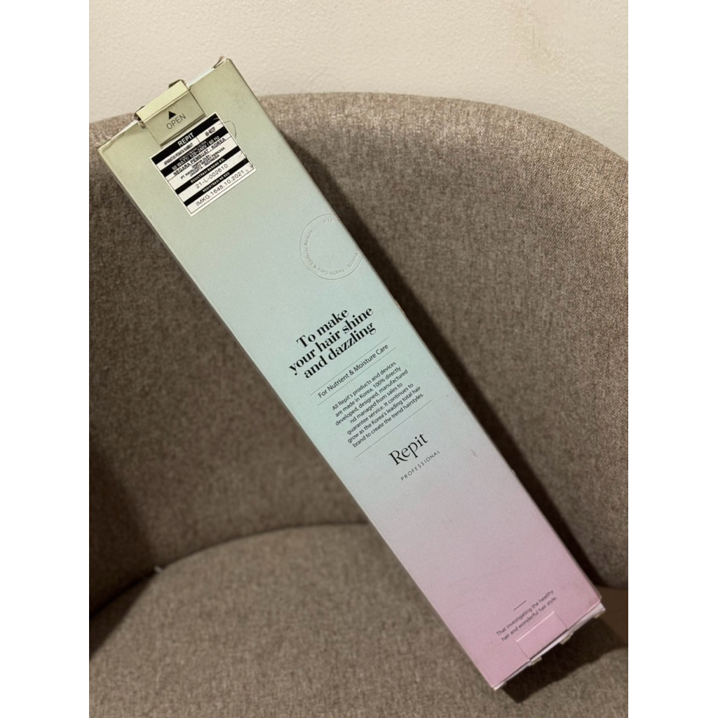 Preloved - Repit Curling Iron Pink 32mm / Catokan Rambut / Curling Hair / Catokan Keriting / Catokan