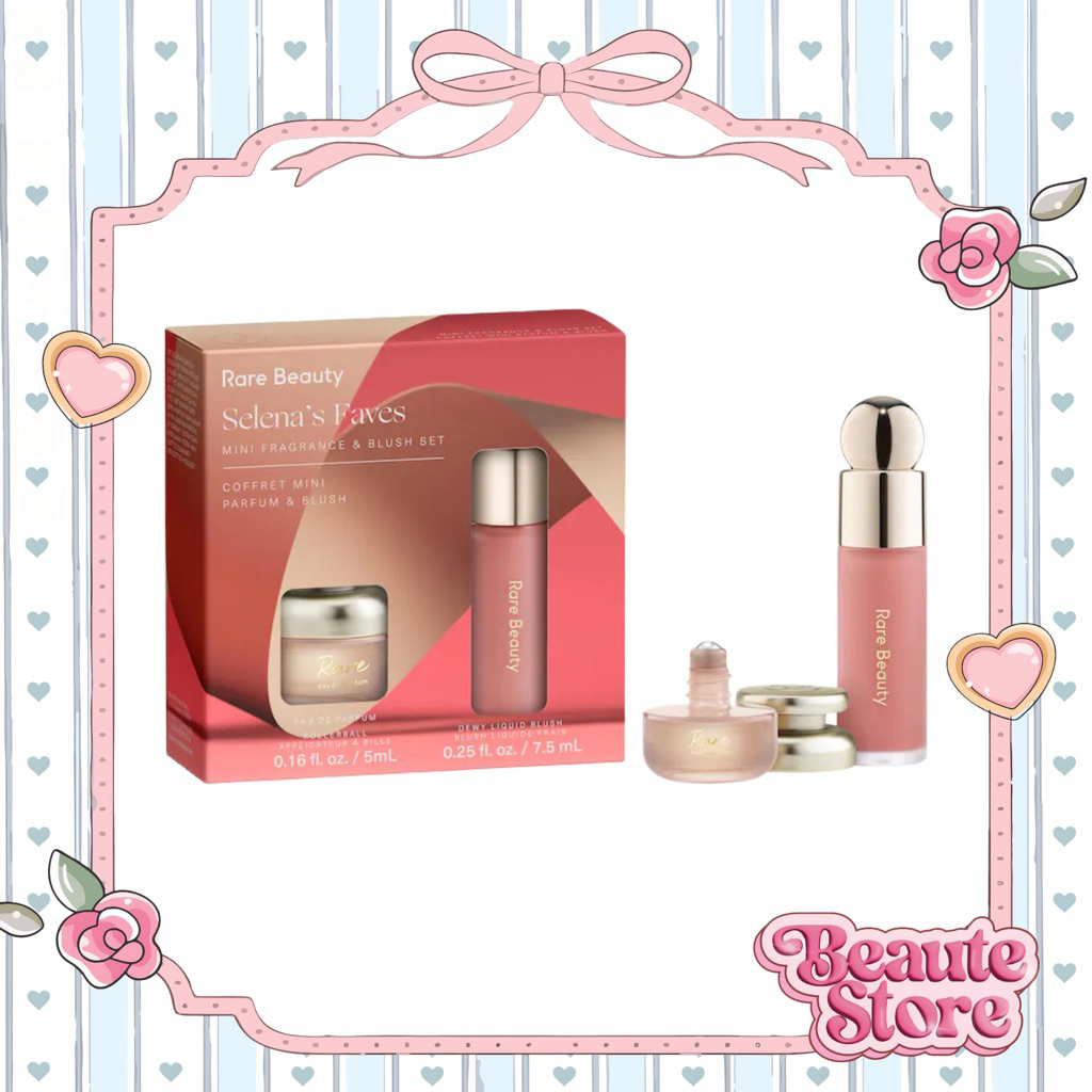 [READY] Rare Beauty Faves Mini Fragrance & Blush Set