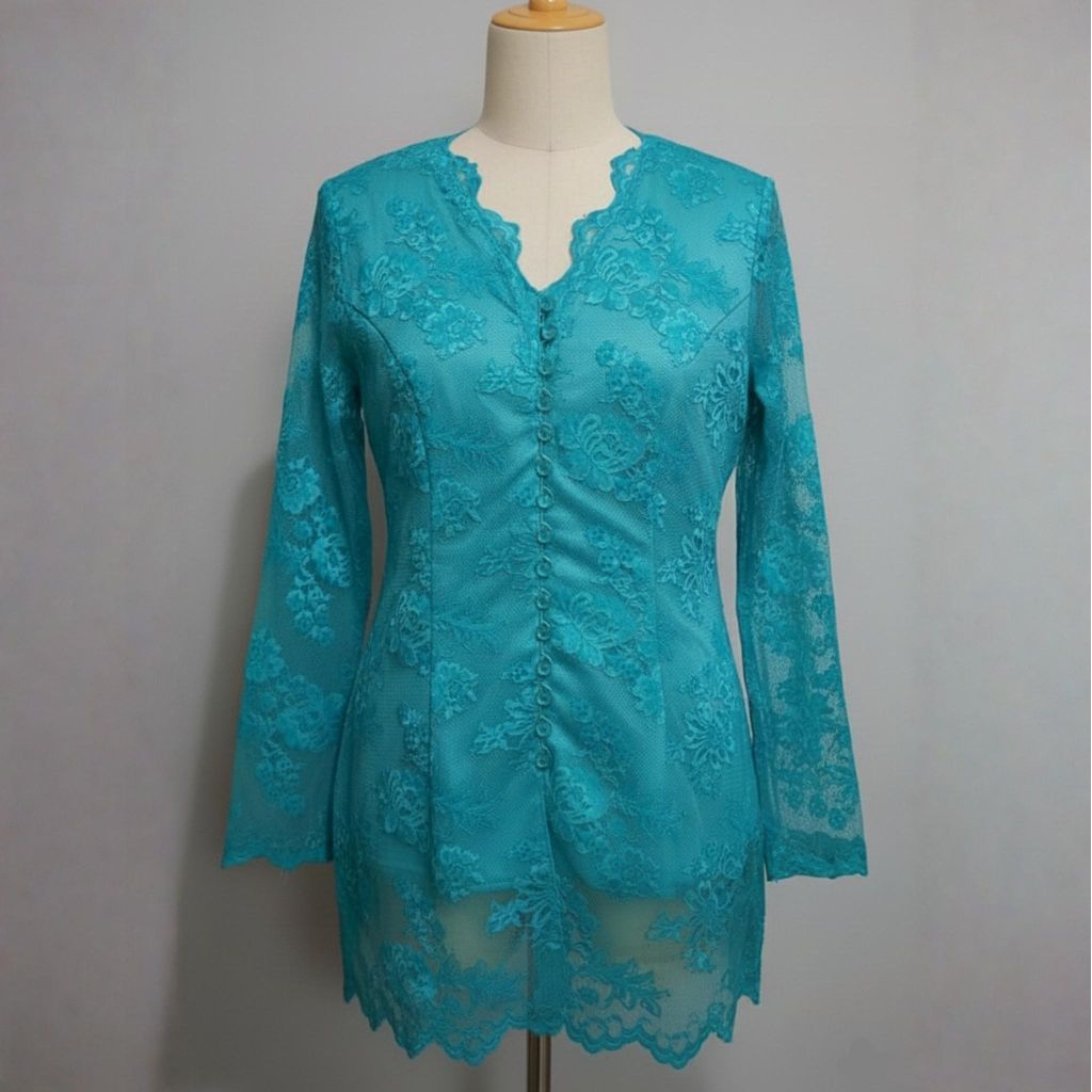 KEBAYA BIRU – Kebaya Kondangan / Wisuda / Lamaran