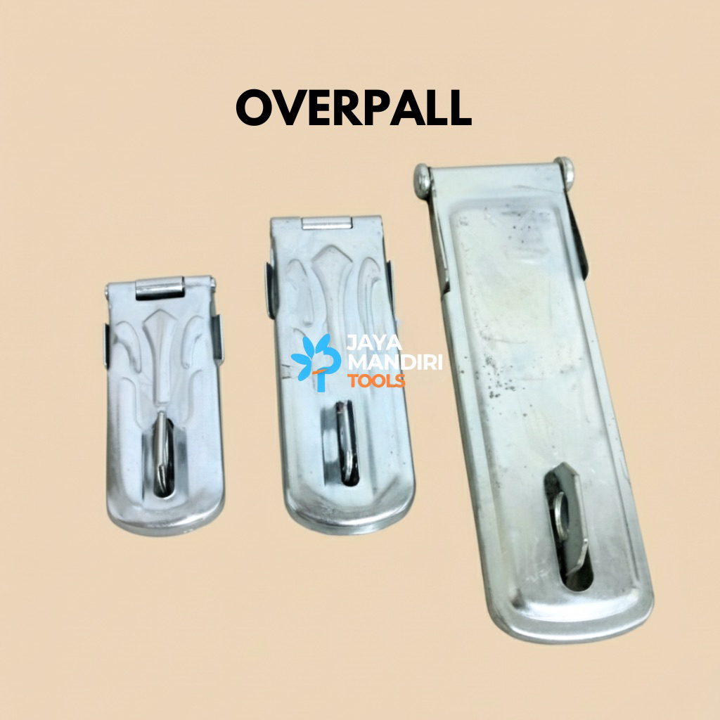 Overpal Gembok Pintu / Grendel Overpal / Pengait Pintu 3 Inch 4 Inch 6Inch / Overpal Plat 3 Inch 4 I