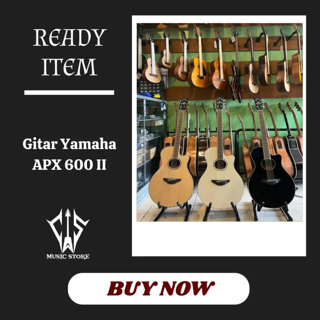 Gitar Merk Yamaha Seri APX 600 II