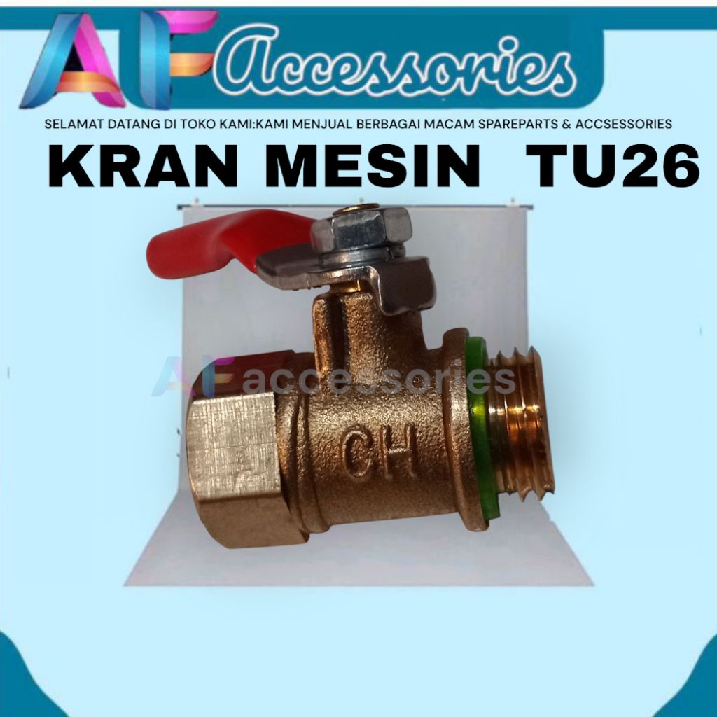 STOP KRAN SPRAYER BESI KUNINGAN