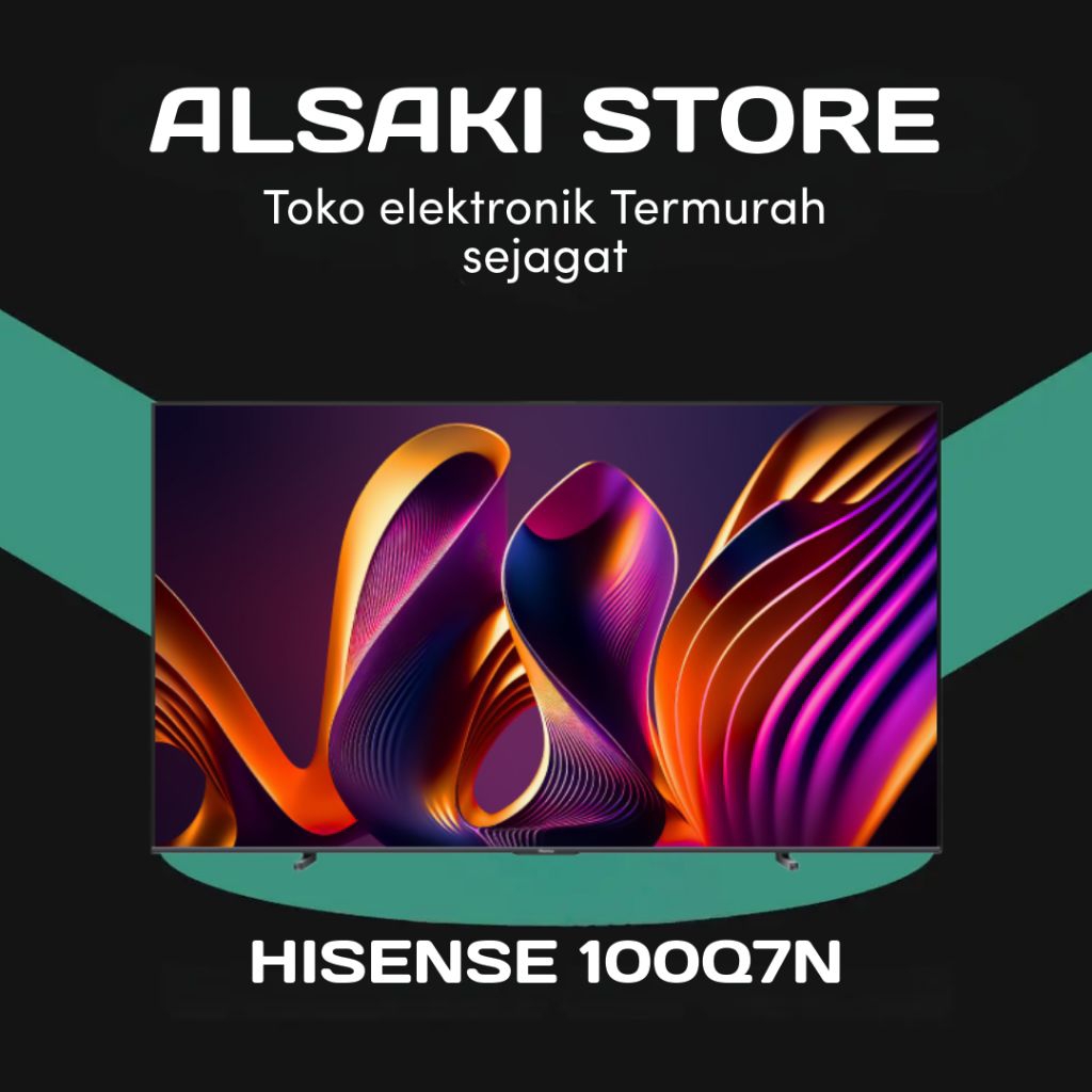 HISENSE 100 INCH 4K QLED UHD SMART TV 100Q7N