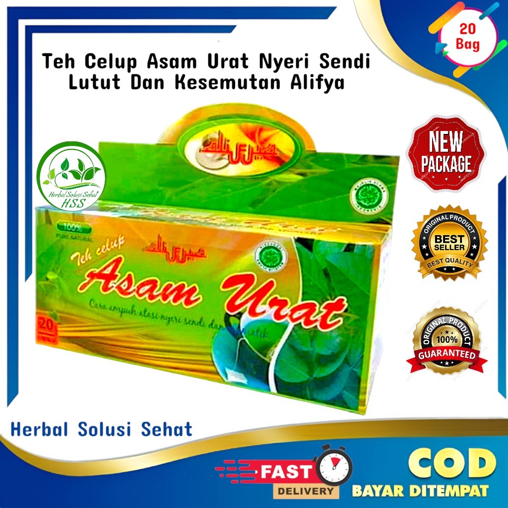 TEH CELUP ASAM URAT ORIGINAL ALIFYAH TEH ASAM URAT NYERI SENDI