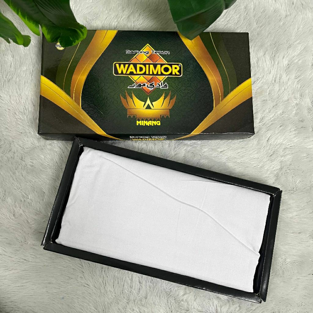 Sarung Wadimor Minang Khusus Warna Putih|sarung wadimor Darussalam Khusus Hitam|sarung minang|sarung