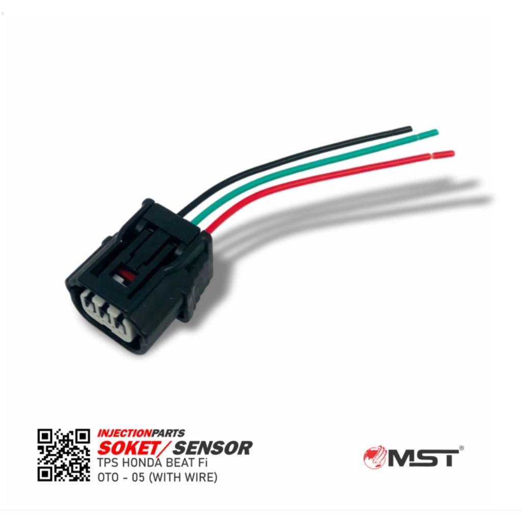 SOKET TPS ALL MATIC INJEKSI HONDA BEAT/SUPRA NEW FI/VERZA MST-OTO