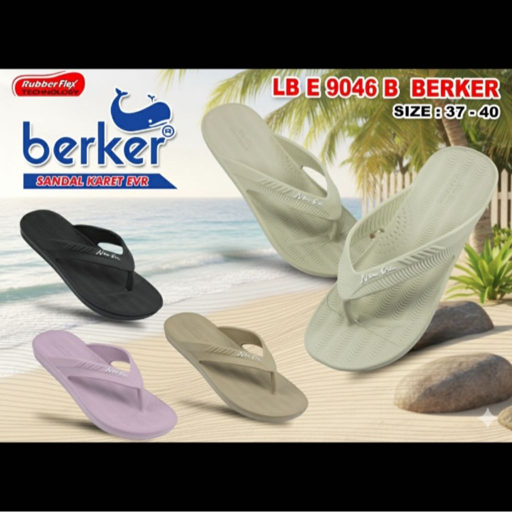 Sandal jepit terbaru (model new era berker 9046)