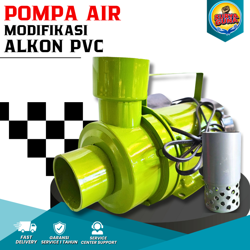 Pompa air modifikasi keongan bahan PVC anti KARAT semburan SUPER BESAR daya listrik SUPER IRIT cocok