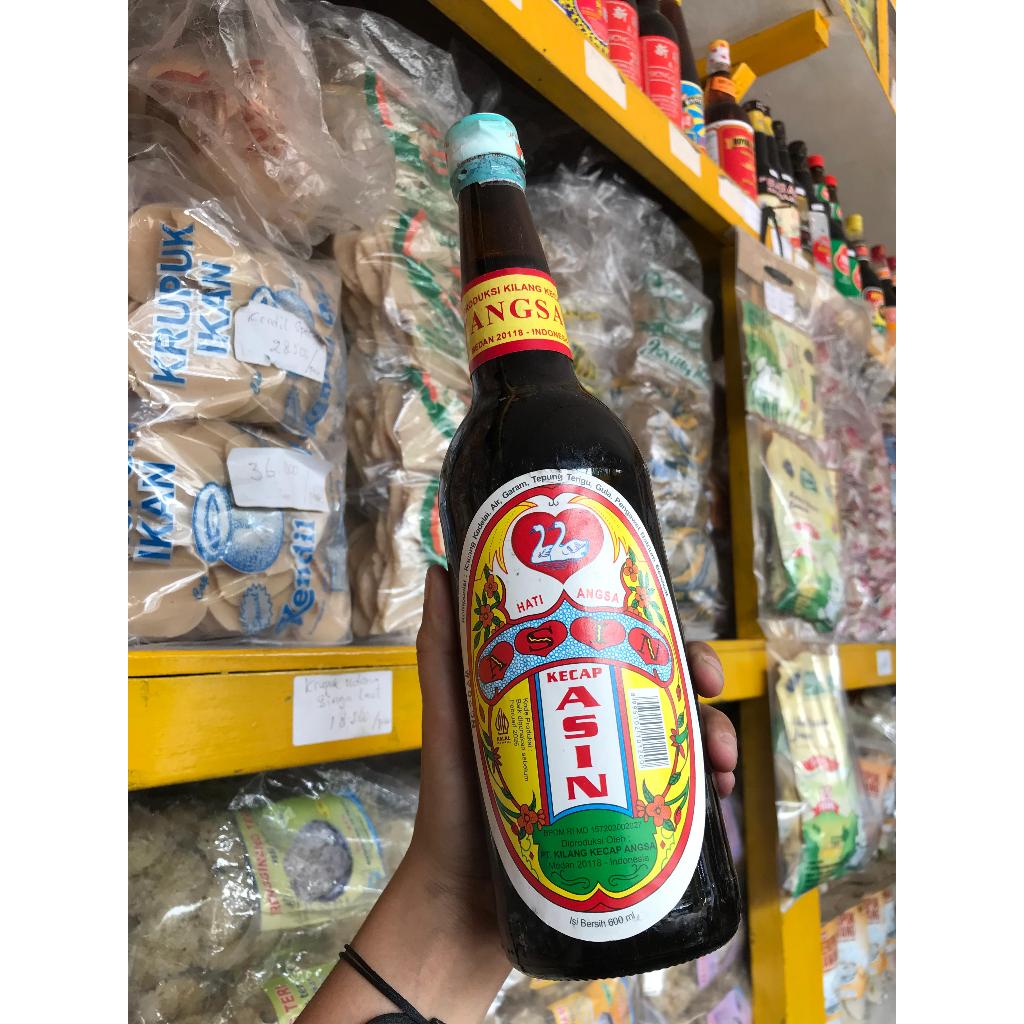 KECAP ASIN - CAP HATI ANGSA -  KECAP ASIN CAP DUA ANGSA - Kecap Asin Cap Hati Angsa - Kecap Asin Bum
