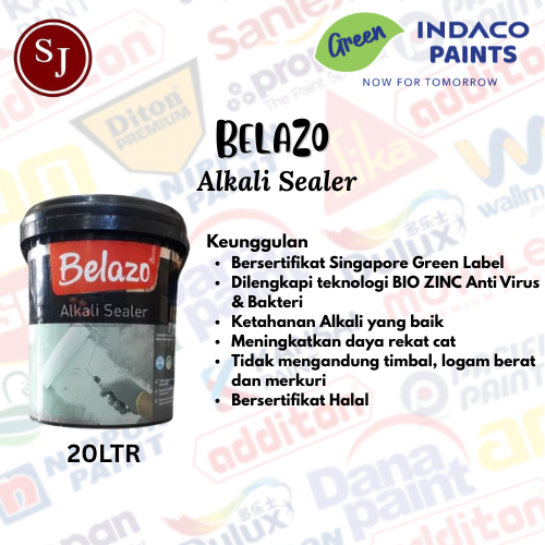 Cat Dasar Tembok Belazo Alkali Sealer 20 Liter