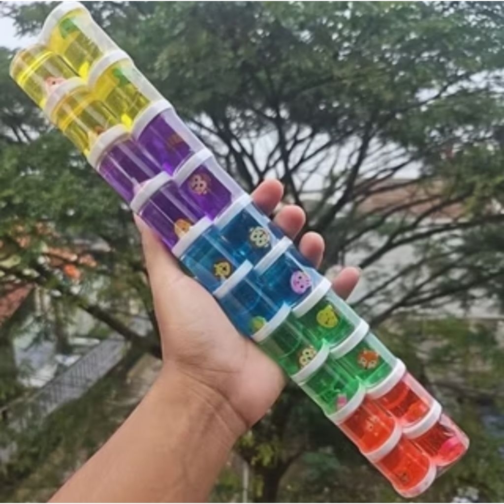 20 pc slime clear glitter 20 cc/slem murah / slime kecil / mainan anak murah