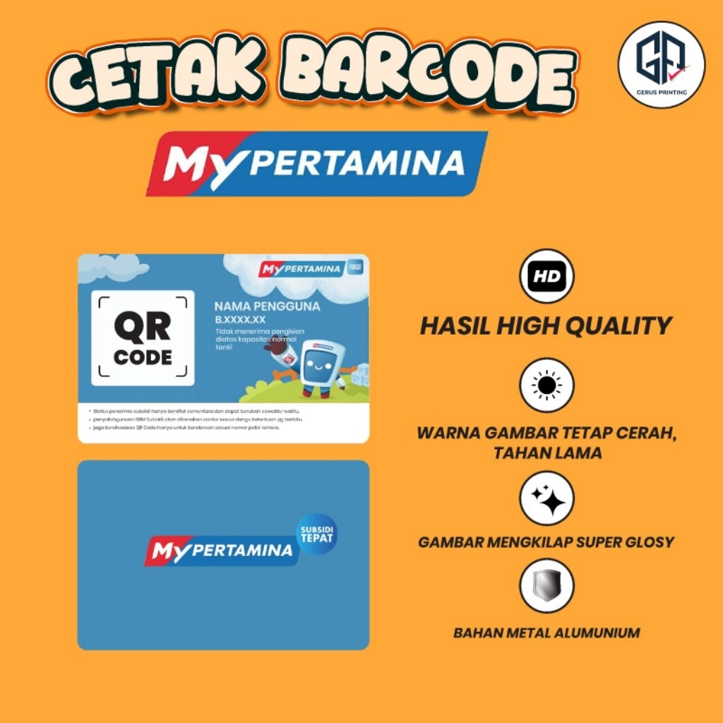 CETAK BARCODE SOLAR BAHAN METAL | PLAT BESI