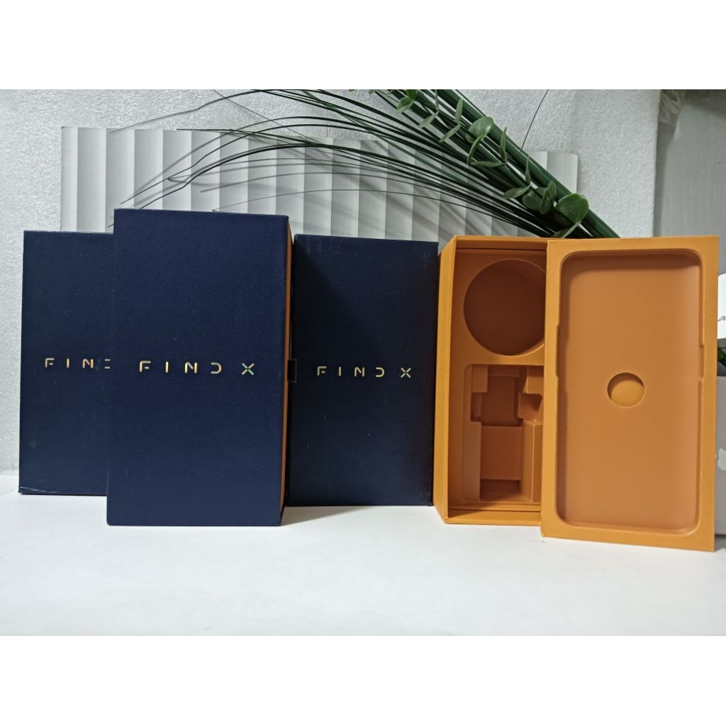 Boks Kardus Dus Kotak Hp Oppo find X Original Copotan 100% Terbaru