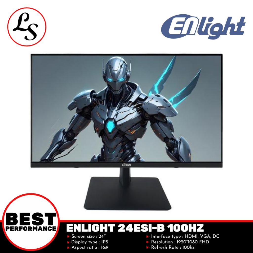 ENLIGHT MONITOR 24ESL-B 24 inch IPS Panel 100hz